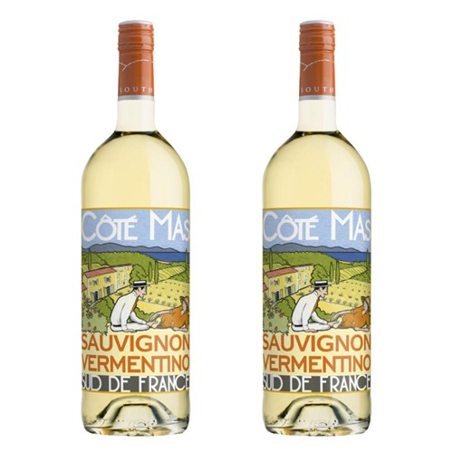 Cote Mas Blanc Sauvignon Vermentino 75cl White Wine Twin Set